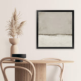 Shop Morning Haze (Square) Art Print-Abstract, Grey, Neutrals, Square, View All-framed painted poster wall decor artwork