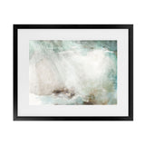 Shop Innsaei Art Print-Abstract, Green, Horizontal, Landscape, Neutrals, Rectangle, View All-framed painted poster wall decor artwork