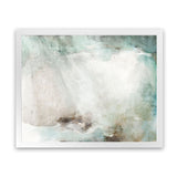 Shop Innsaei Art Print-Abstract, Green, Horizontal, Landscape, Neutrals, Rectangle, View All-framed painted poster wall decor artwork