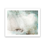 Shop Innsaei Art Print-Abstract, Green, Horizontal, Landscape, Neutrals, Rectangle, View All-framed painted poster wall decor artwork