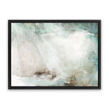 Shop Innsaei Canvas Art Print-Abstract, Green, Horizontal, Landscape, Neutrals, Rectangle, View All-framed wall decor artwork