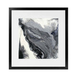 Shop Approaching (Square) Art Print-Abstract, Black, Grey, Square, View All-framed painted poster wall decor artwork