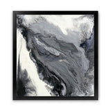 Shop Approaching (Square) Art Print-Abstract, Black, Grey, Square, View All-framed painted poster wall decor artwork