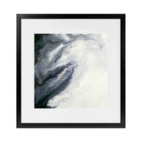 Shop Affinity (Square) Art Print-Abstract, Black, Grey, Square, View All, White-framed painted poster wall decor artwork