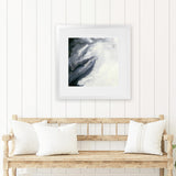 Shop Affinity (Square) Art Print-Abstract, Black, Grey, Square, View All, White-framed painted poster wall decor artwork