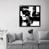 Shop Spirit I (Square) Art Print-Abstract, Black, Square, View All-framed painted poster wall decor artwork