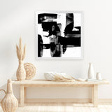 Shop Spirit I (Square) Art Print-Abstract, Black, Square, View All-framed painted poster wall decor artwork