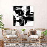 Shop Spirit I (Square) Canvas Art Print-Abstract, Black, Square, View All-framed wall decor artwork