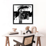 Shop Spirit II (Square) Art Print-Abstract, Black, Square, View All-framed painted poster wall decor artwork