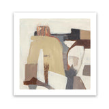 Shop Neutrality V1 (Square) Art Print-Abstract, Brown, Neutrals, Square, View All-framed painted poster wall decor artwork
