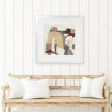 Shop Neutrality V1 (Square) Art Print-Abstract, Brown, Neutrals, Square, View All-framed painted poster wall decor artwork