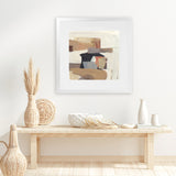 Shop Neutrality V2 (Square) Art Print-Abstract, Brown, Neutrals, Square, View All-framed painted poster wall decor artwork