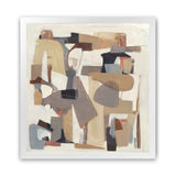 Shop Neutrality (Square) Art Print-Abstract, Brown, Neutrals, Square, View All-framed painted poster wall decor artwork