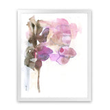 Shop Pink Watercolour I Art Print-Abstract, Pink, Portrait, Rectangle, View All, White-framed painted poster wall decor artwork