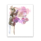 Shop Pink Watercolour I Art Print-Abstract, Pink, Portrait, Rectangle, View All, White-framed painted poster wall decor artwork
