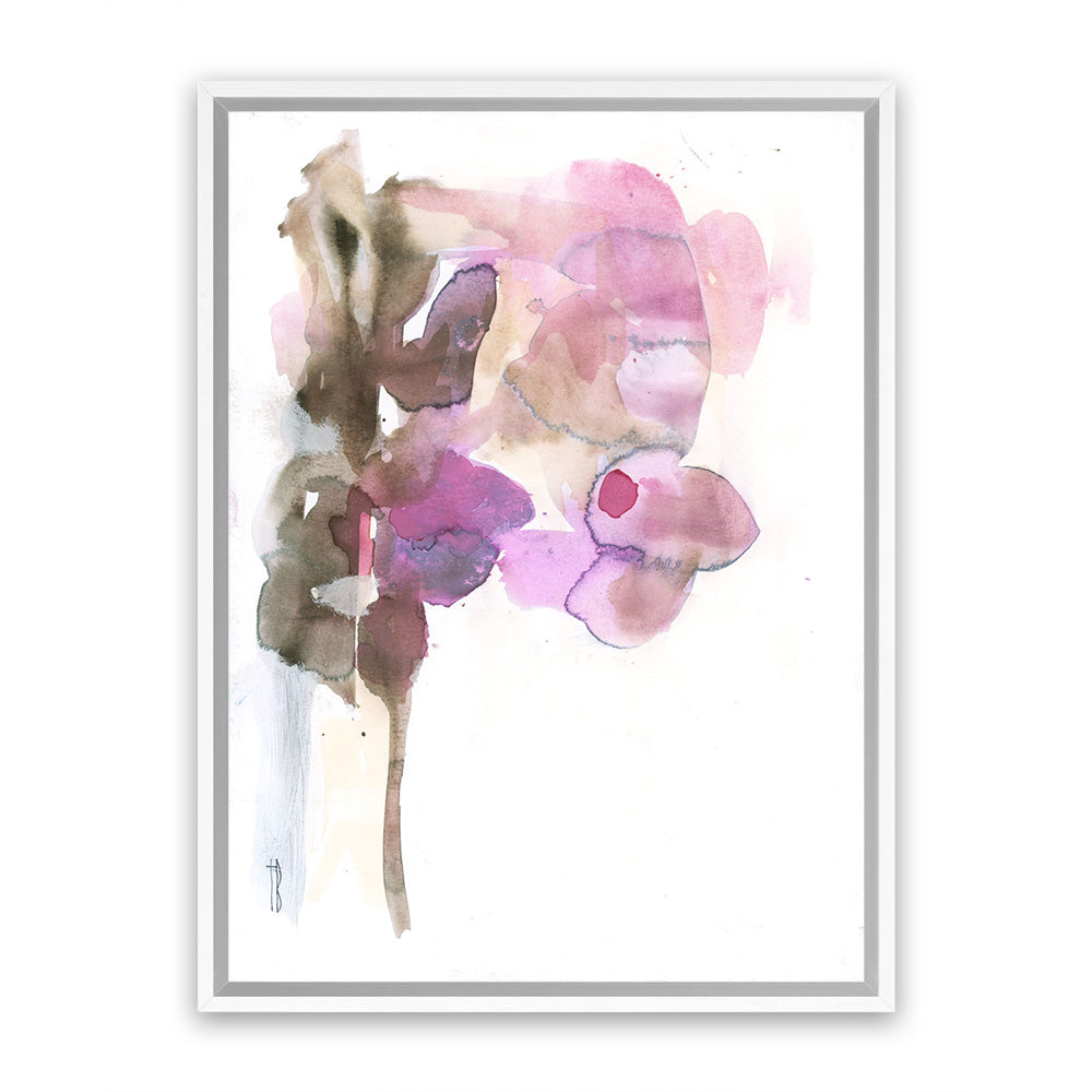 Purple Watercolor Swatches - Fine Art Print