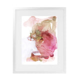 Shop Pink Watercolour II Art Print-Abstract, Pink, Portrait, Rectangle, View All-framed painted poster wall decor artwork