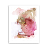 Shop Pink Watercolour II Art Print-Abstract, Pink, Portrait, Rectangle, View All-framed painted poster wall decor artwork