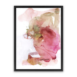 Shop Pink Watercolour II Canvas Art Print-Abstract, Pink, Portrait, Rectangle, View All-framed wall decor artwork