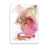 Shop Pink Watercolour II Canvas Art Print-Abstract, Pink, Portrait, Rectangle, View All-framed wall decor artwork