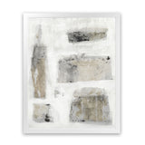 Shop A Simple Love Art Print-Abstract, Grey, Neutrals, Portrait, Rectangle, View All-framed painted poster wall decor artwork