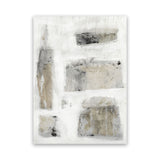 Shop A Simple Love Canvas Art Print-Abstract, Grey, Neutrals, Portrait, Rectangle, View All-framed wall decor artwork