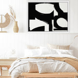 Shop Prosperous Elements II Canvas Art Print-Abstract, Black, Horizontal, Landscape, Rectangle, View All-framed wall decor artwork