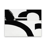 Shop Prosperous Elements III Canvas Art Print-Abstract, Black, Horizontal, Landscape, Rectangle, View All, White-framed wall decor artwork