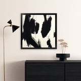 Shop Divine Suggestion (Square) Art Print-Abstract, Black, Square, View All-framed painted poster wall decor artwork