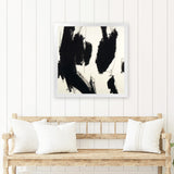 Shop Divine Suggestion (Square) Art Print-Abstract, Black, Square, View All-framed painted poster wall decor artwork