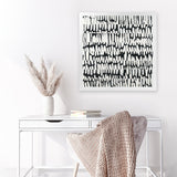 Shop Night & Day (Square) Art Print-Abstract, Black, Square, View All-framed painted poster wall decor artwork