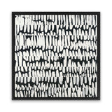 Shop Night & Day (Square) Canvas Art Print-Abstract, Black, Square, View All-framed wall decor artwork