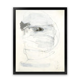 Shop Black & White I Art Print-Abstract, Portrait, Rectangle, View All, White-framed painted poster wall decor artwork