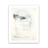 Shop Black & White I Art Print-Abstract, Portrait, Rectangle, View All, White-framed painted poster wall decor artwork