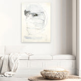 Shop Black & White I Canvas Art Print-Abstract, Portrait, Rectangle, View All, White-framed wall decor artwork