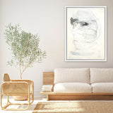 Shop Black & White I Canvas Art Print-Abstract, Portrait, Rectangle, View All, White-framed wall decor artwork