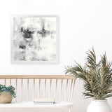 Shop Lighthouse (Square) Art Print-Abstract, Black, Square, View All, White-framed painted poster wall decor artwork