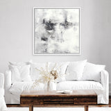 Shop Lighthouse (Square) Canvas Art Print-Abstract, Black, Square, View All, White-framed wall decor artwork