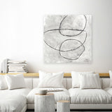 Shop Balance Perspective (Square) Canvas Art Print-Abstract, Neutrals, Square, View All-framed wall decor artwork