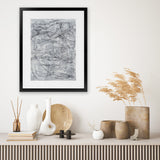 Shop Graffi Art Print-Abstract, Grey, Portrait, Rectangle, View All-framed painted poster wall decor artwork