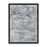 Shop Graffi Canvas Art Print-Abstract, Grey, Portrait, Rectangle, View All-framed wall decor artwork