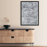 Shop Graffi Canvas Art Print-Abstract, Grey, Portrait, Rectangle, View All-framed wall decor artwork