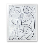Shop Suspended Time Art Print-Abstract, Neutrals, Portrait, Rectangle, View All-framed painted poster wall decor artwork