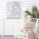 Shop Suspended Time Art Print-Abstract, Neutrals, Portrait, Rectangle, View All-framed painted poster wall decor artwork