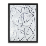 Shop Suspended Time Canvas Art Print-Abstract, Neutrals, Portrait, Rectangle, View All-framed wall decor artwork