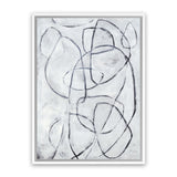 Shop Suspended Time Canvas Art Print-Abstract, Neutrals, Portrait, Rectangle, View All-framed wall decor artwork