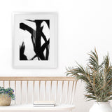 Shop True Art Print-Abstract, Black, Portrait, Rectangle, View All-framed painted poster wall decor artwork