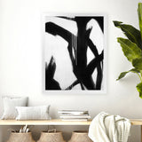 Shop True Art Print-Abstract, Black, Portrait, Rectangle, View All-framed painted poster wall decor artwork