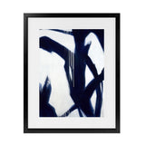 Shop True Blue Art Print-Abstract, Blue, Portrait, Rectangle, View All-framed painted poster wall decor artwork