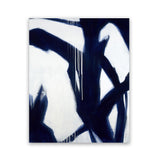 Shop True Blue Art Print-Abstract, Blue, Portrait, Rectangle, View All-framed painted poster wall decor artwork